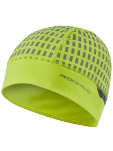 RonHill Afterhours Beanie FluoYellow/Charcoal/Reflect